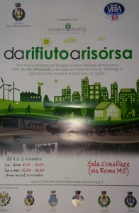 manifesto riciclo