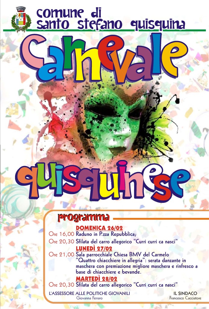 manifesto carnevale